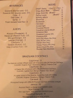 Moqueca Brazilian menu