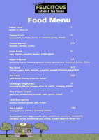 Felicitous (on 51st) menu