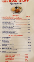Nha Hang $1.99 menu