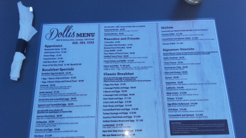 Dollis menu