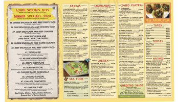 Jalisco Food Truck menu