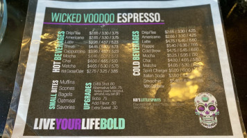 Wicked Voodoo Espresso food