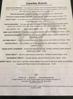 Tortuga's Island Grille menu