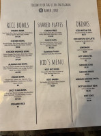 Ramen Zuru menu
