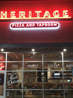 Heritage Pizza And Taproom inside