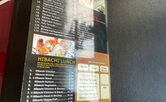 Kyoto Sushi House 2 menu