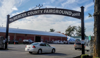 Mercer County Fairgrounds outside