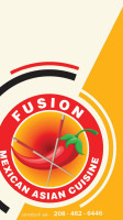 Fusion Mexican Asian Cuisine inside