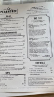 Peachtree Sandwich Company menu