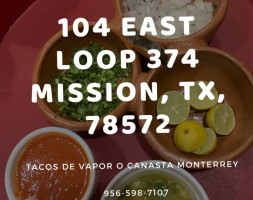 Tacos De Vapor O Canasta Monterrey food