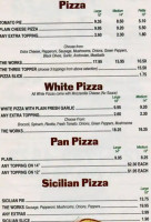 Croydon Pizza menu