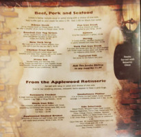 Black Iron Grill Rotisserie menu