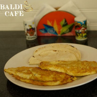 Baldi Cafe food