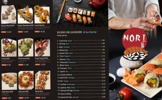 Nori's Sushi And Grill menu