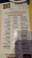 Hall Of Fame Pizza menu