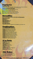 Tacos Los Compadres menu