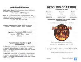 Drooling Goat Bbq inside