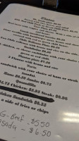 Wolverine Diner menu