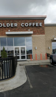 Bolder Coffee inside