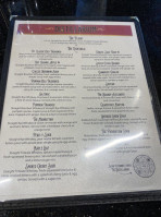 The Distillarium menu