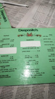 Desposito's Seafood Opening Soon menu