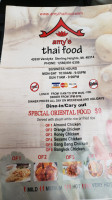 Amy's Thai Food food