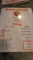 The Chicken Coop menu