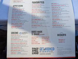 Bluewater Grill menu