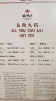 Hot Pot City menu