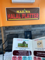 Madina Halal Platter food