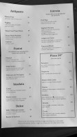 Bari Trattoria menu