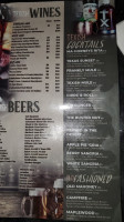Mahoney's Texish Bar Restaurant menu