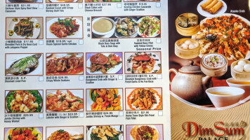 Dim Sum Palace menu