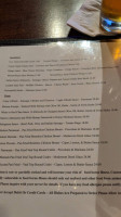 Oxford Tavern menu