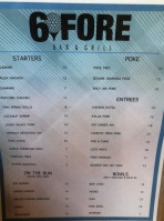 60fore Grill inside