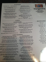 Margarets menu