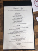 Lillian's Cafe menu