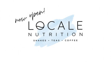 Locale Nutrition menu
