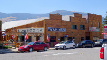 Rustic Pine Steak House inside