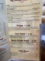 Everest Cafe menu