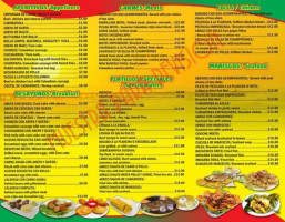 Puerto Colombia Grill menu