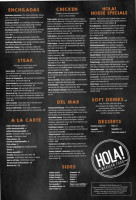 Hola Mexican Food inside