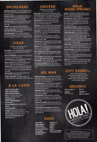Hola Mexican Food inside