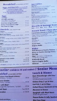Eagle Creek Saloon menu