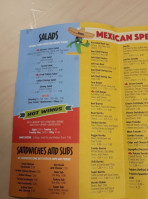 Tacos N Subs menu