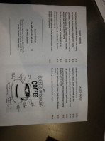 Java The Cup menu