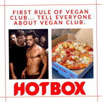 Hot Box Pizza Roast Beef food