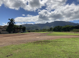 Old Sugar Mill Brand Waialua Coffee outside