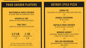 Noble Barbecue menu