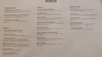 Fork Plough menu